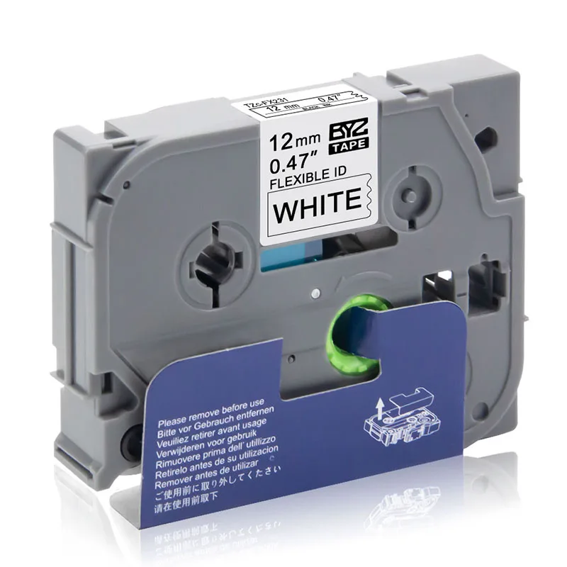 Absonic совместимый TZe-FX231 черный на белом гибкие этикетки кассеты TZe FX231 TZ FX231 tz-FX231 для brother p-Touch 12 мм