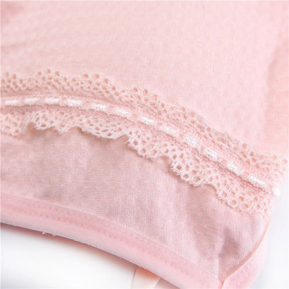 Новый милый кружевной бюстгальтер для девочек нижнее белье жилет детское