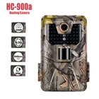 Охотничья камера HC900A с функцией ночного видения, водонепроницаемая фотоловушка для наблюдения за дикой природой, степень защиты IP65, 36 МП, 0,3 сек