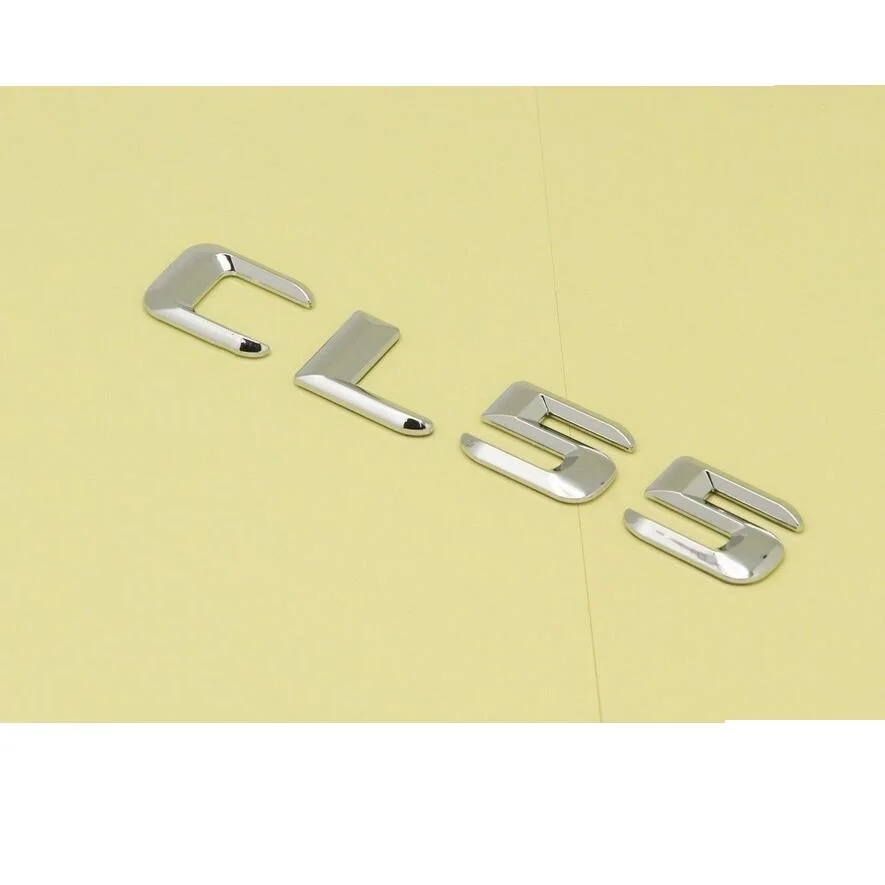 Хромированный 3D АБС пластик для багажника автомобиля задний буквенный знак