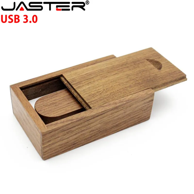 Флэш-накопитель JASTER USB 3 0 вращающаяся Деревянная Карта памяти Флеш накопитель 4 ГБ