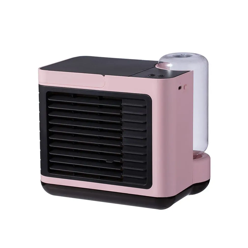 2021 New Sale Usb Charging Negative Ion Air Conditioning Fan Desktop Air Cooler Small Mini Water Cooling Fan