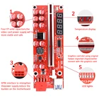 Кабель TISHRIC VER013 PCIR Riser 013 Pro, расширитель видеокарты, SATA на 6 контактов, кабель USB 3,0 для майнинга BTC, 1-10 шт.