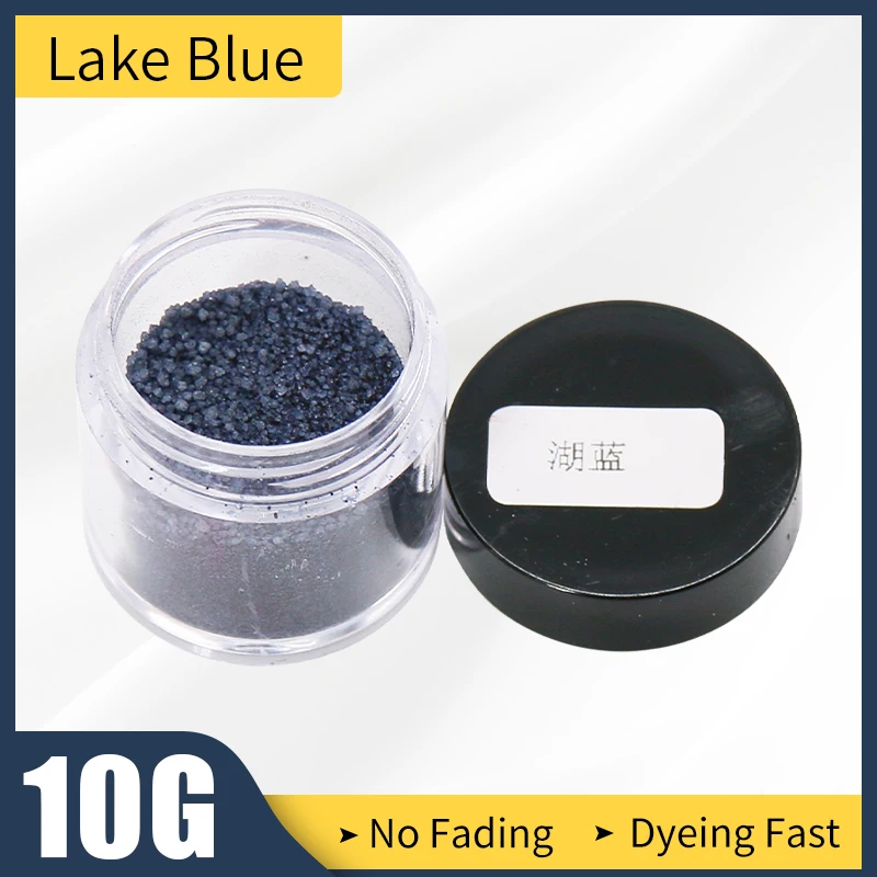 Пигмент для окрашивания ткани светло-голубого цвета 10 г одежды перьев бамбука