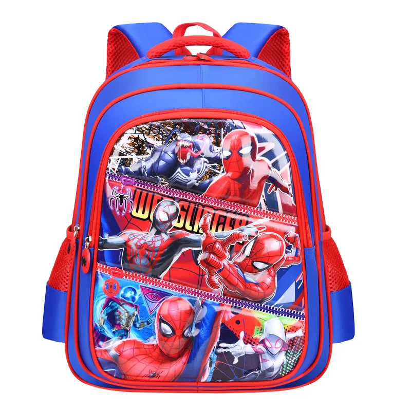 

Disney Kindergarten schoolbag cartoon Spiderman Elsa Anna shoulder bag girl boy handbag children backpack kid Frozen schoolbag