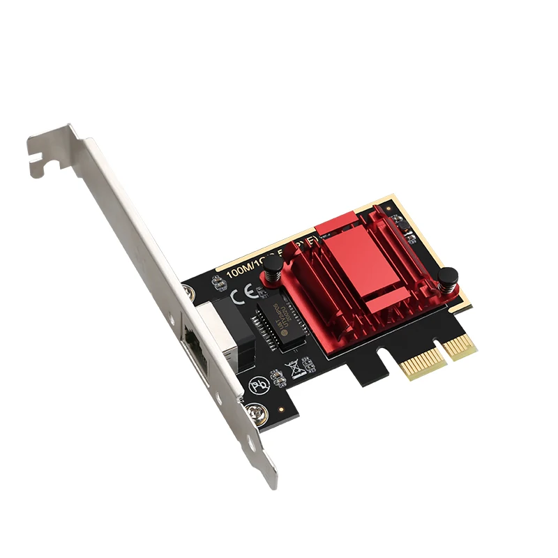 Гигабитная бездисковая сетевая карта 2 5G E-sports с поддержкой Ethernet-карты RTL8125b RJ45