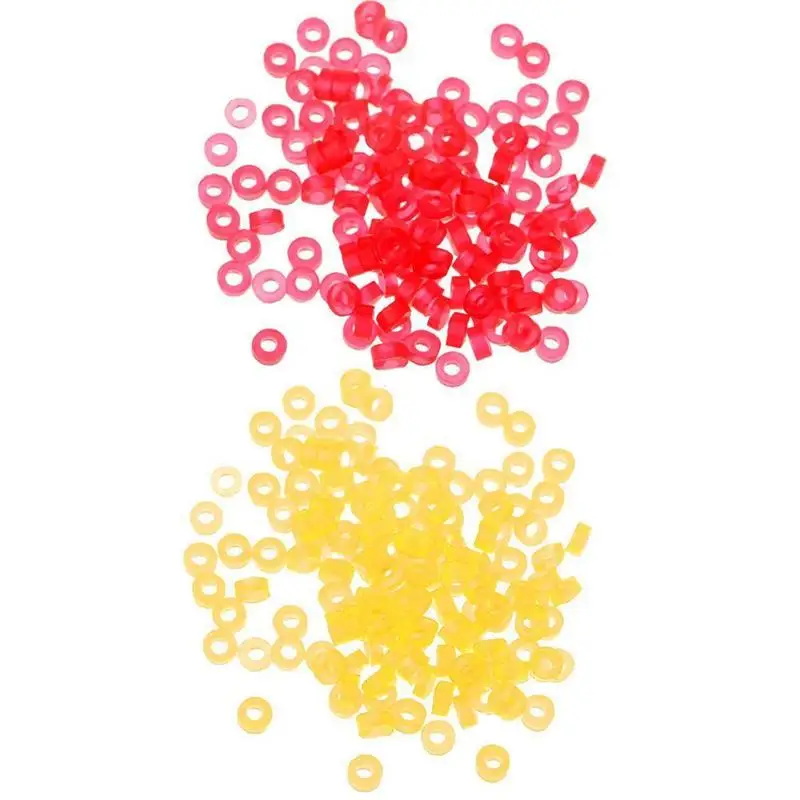 

100 Bags Rubber Bands Fishing Pellet Bloodworm Baits Coarse Tools Bands Match Terminal Tackle Fishing L8I2