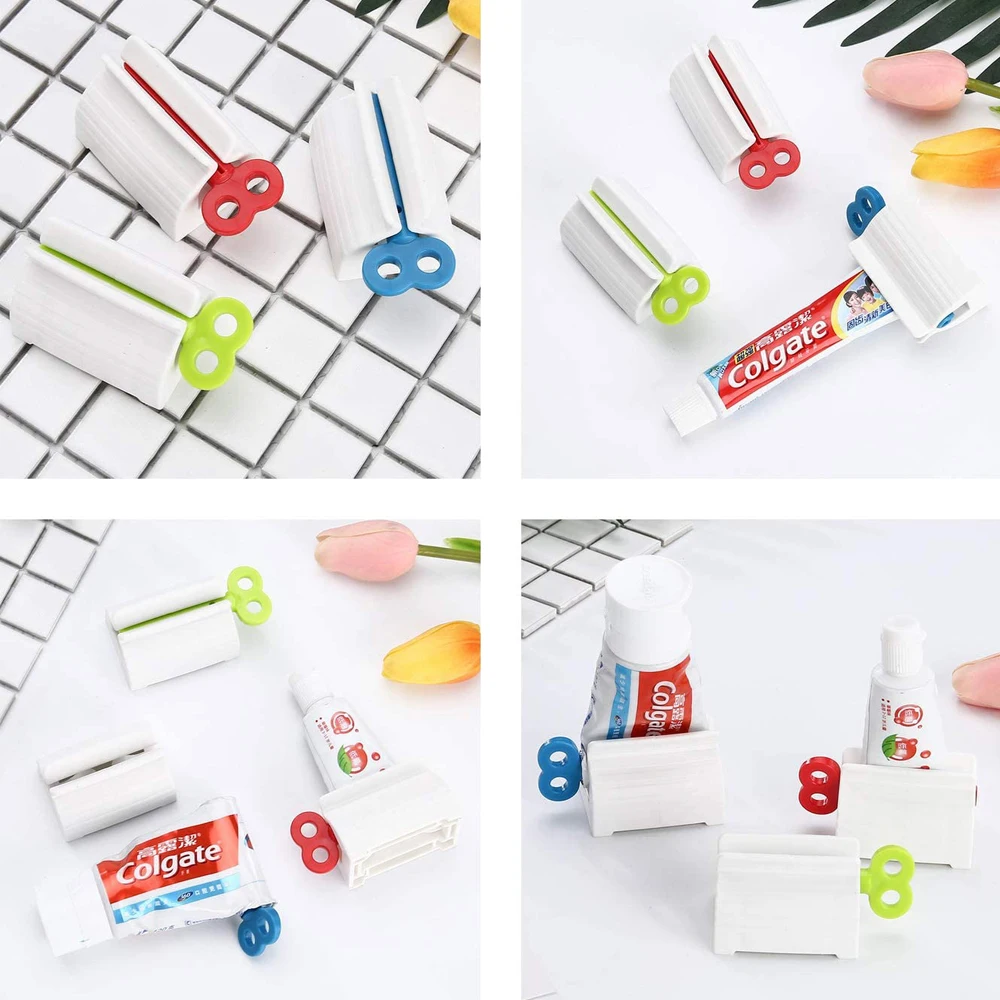 

Manual Toothpaste Squeezer Toothpaste Tube Squeezer Dispenser Toothpaste Clips for Kitchen Bathroom Hobby Space Tools Plastic