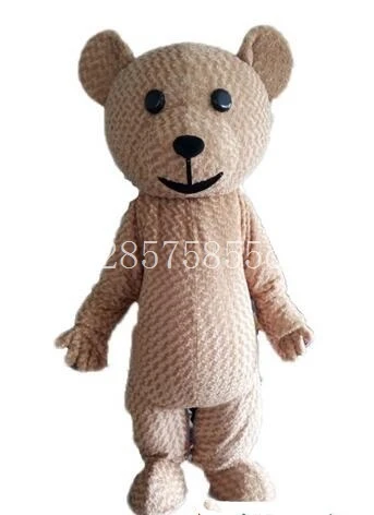 

EVA helmet Teddy Bear Mascot Costume cartoon fancy dress costume Halloween Fancy Dress Christmas Cosplay Party