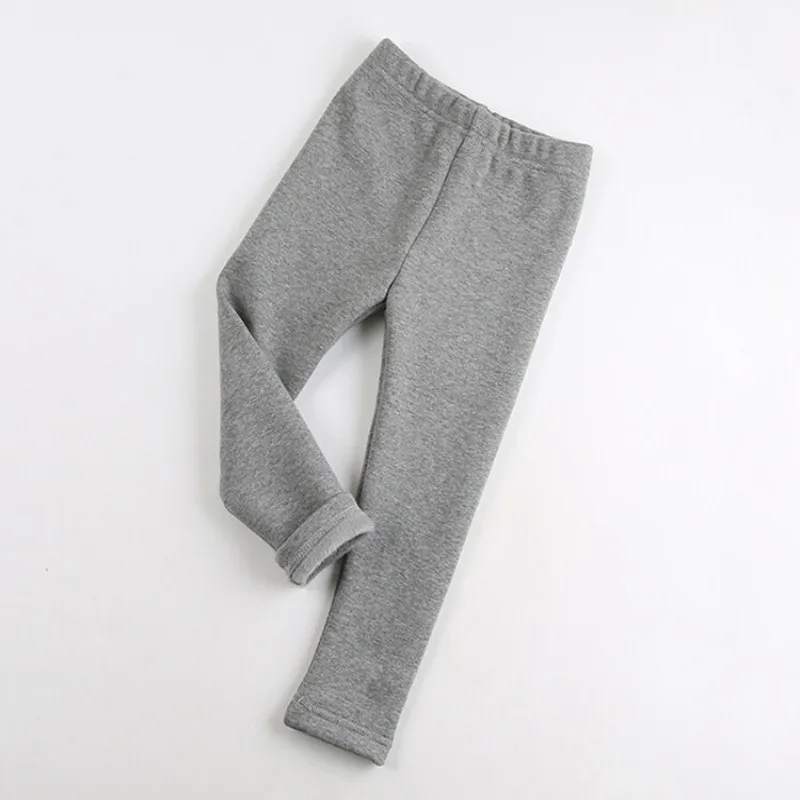 Новинка 2020 осенне зимние леггинсы для девочек бархатные плотные теплые брюки с