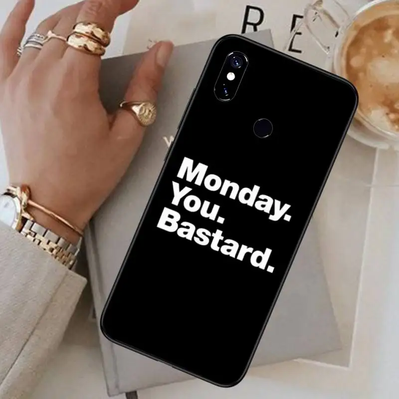 

All panic No disco English Quotes Phone Case For Xiaomi Redmi 4x 5 plus 6A 7 7A 8 mi8 8lite 9 note 4 5 7 8 pro