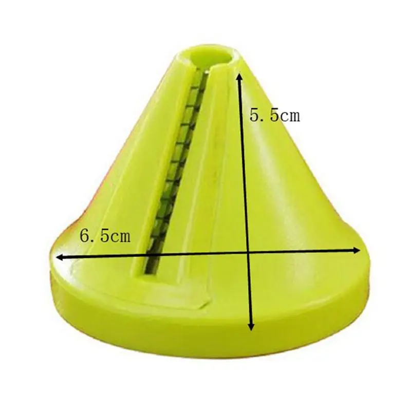

Multifunction Spiral Vegetable Slicer Stainless Steel Fruit Shred Device Funnel Grater Cutting Machine Kitchen Cooking Gadget