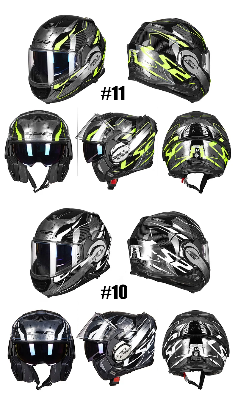 Винтажный Ls2 FF399 откидной мотоциклетный шлем с противотуманной накладкой Pinlock Casco Moto Ретро модульный шлем jet ls2 Moto Casque