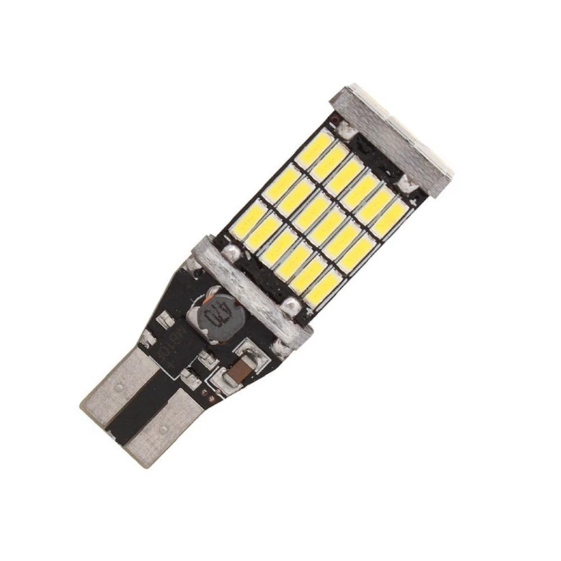 2x T15 W16W 45 SMD 4014 светодиодный автомобиль назад Светильник лампы 6000K белый |