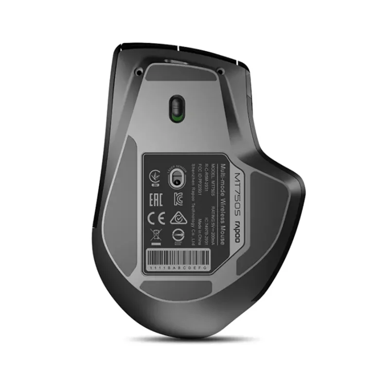 Беспроводная мышь Rapoo MT750S перезаряжаемая многорежимная Bluetooth мышь для бизнес-офиса