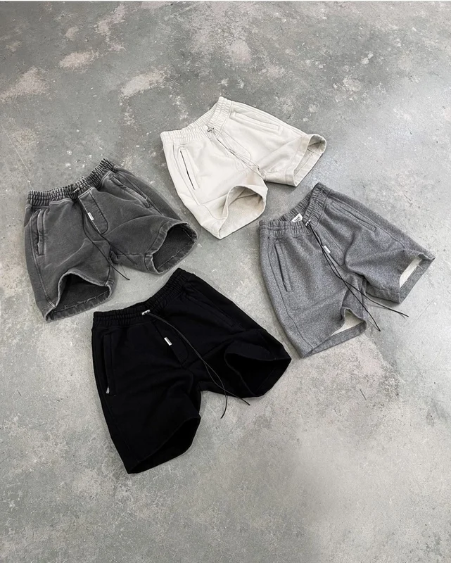 

Represent BLANK Shorts 2021SS Men Women 1:1 High Quality Zipper Pocket Represent Shorts Heavyweight Terry Cotton Breeches Men