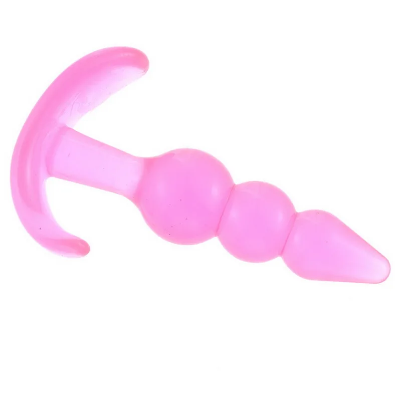 Мягкая силиконовая Анальная пробка для мужчин бусы Эротическая простата