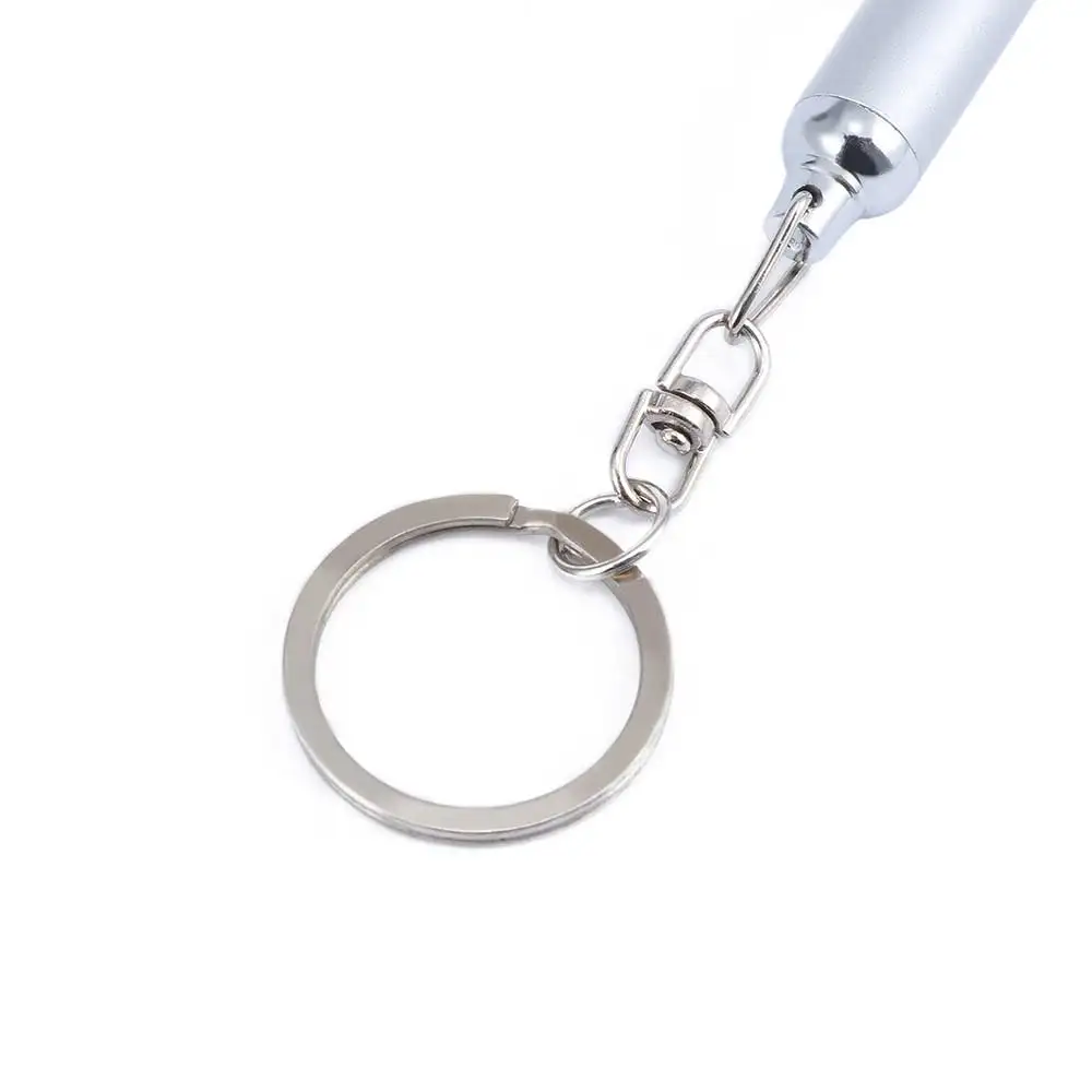 Портативная мини светодиодная УФ вспышка 1 шт. металлический карманный фонарик