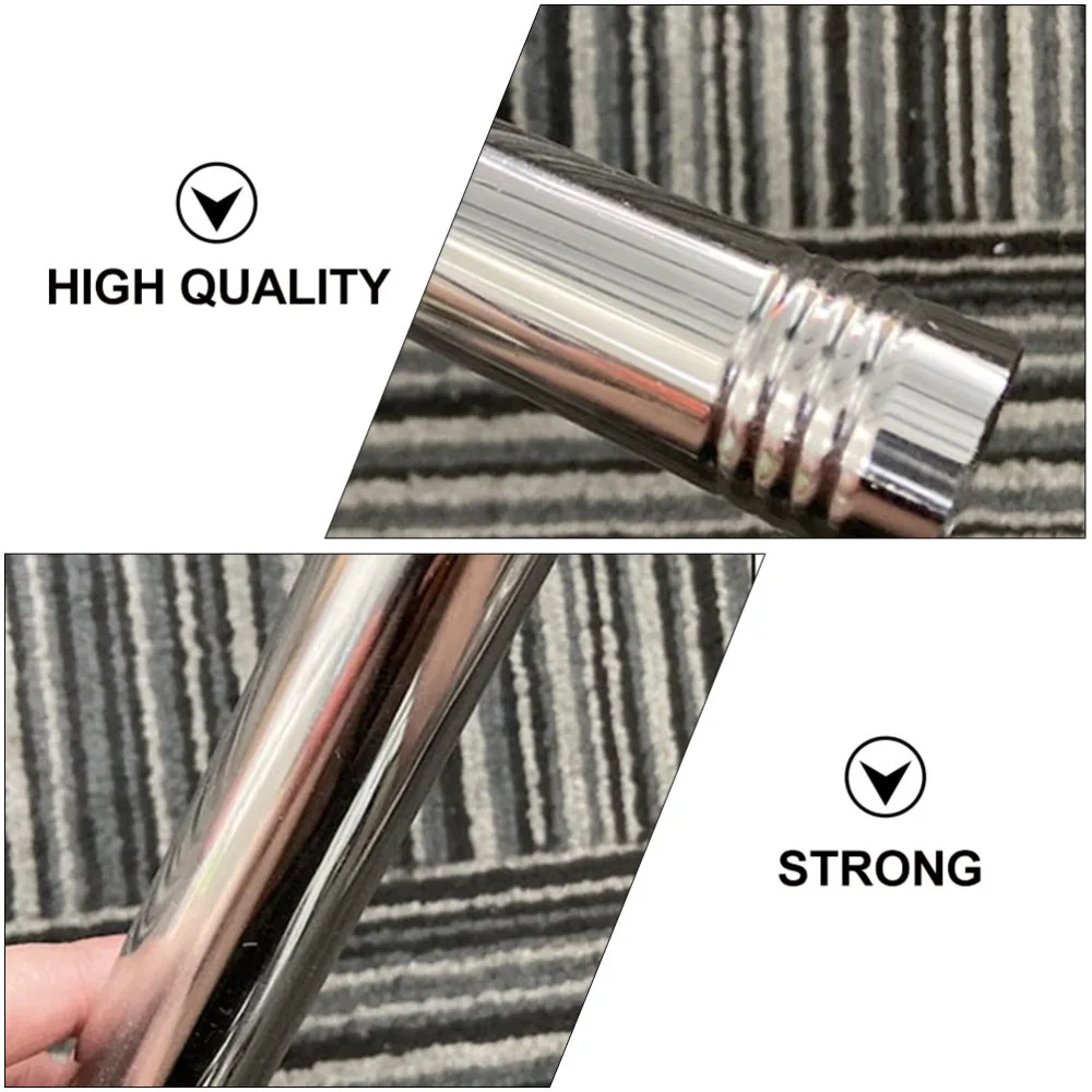 

2Pcs 1.5M Stainless Steel Flag Pole Heavy Garden Flag Rod Useful Flag Holder