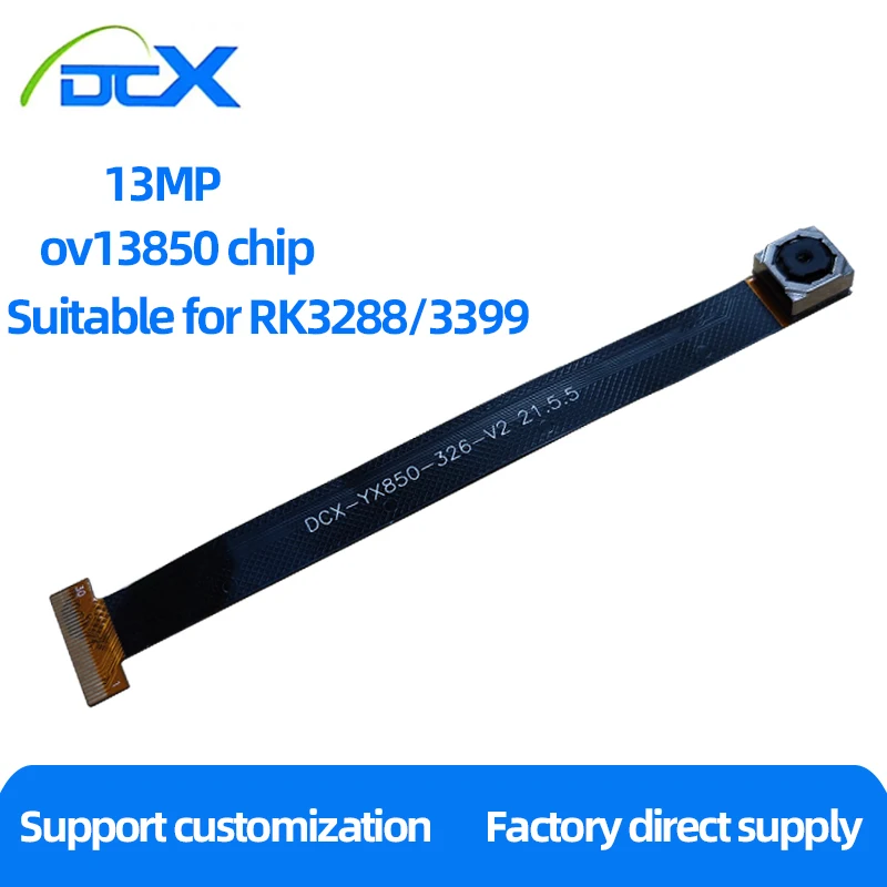 13MP effective pixels OV13850 camera module suitable for RK3288/3399 development and application MIPI interface