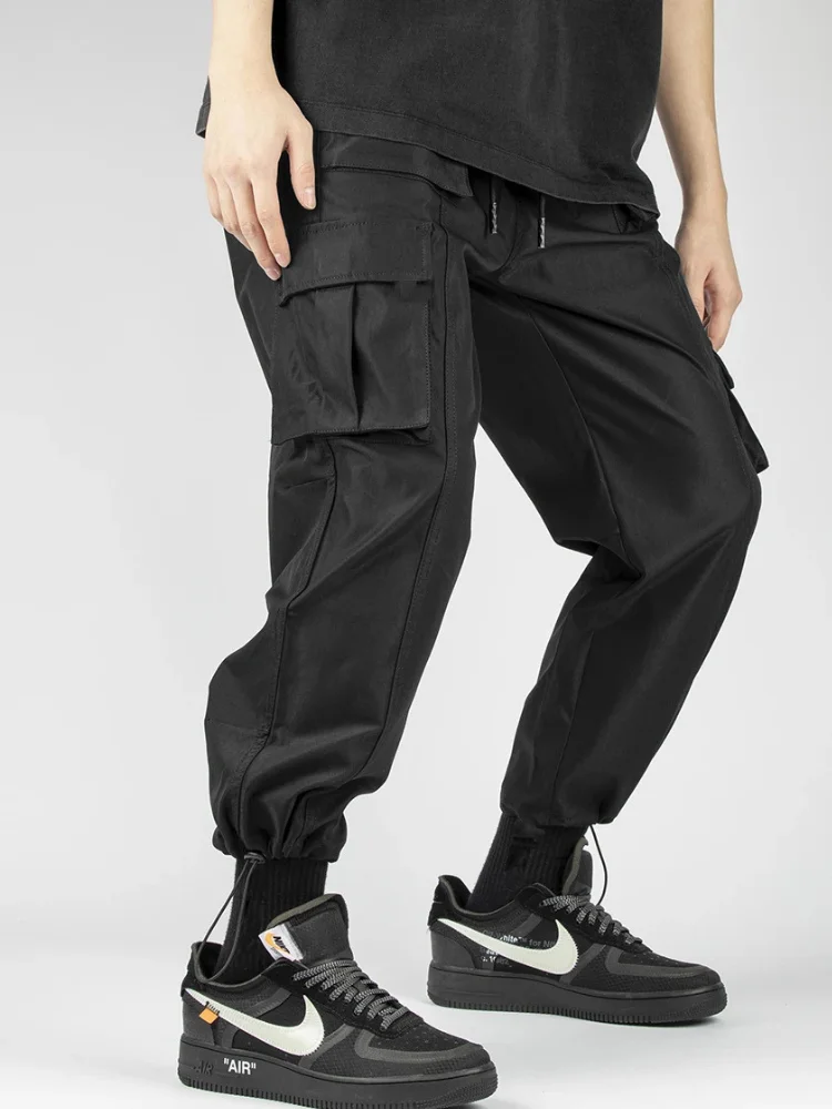 

2021 new Cargo Pants Men Hip Hop Streetwear Jogger Pant Fashion Trousers Gyms Fitness Casual Joggers Sweatpants Men Pants