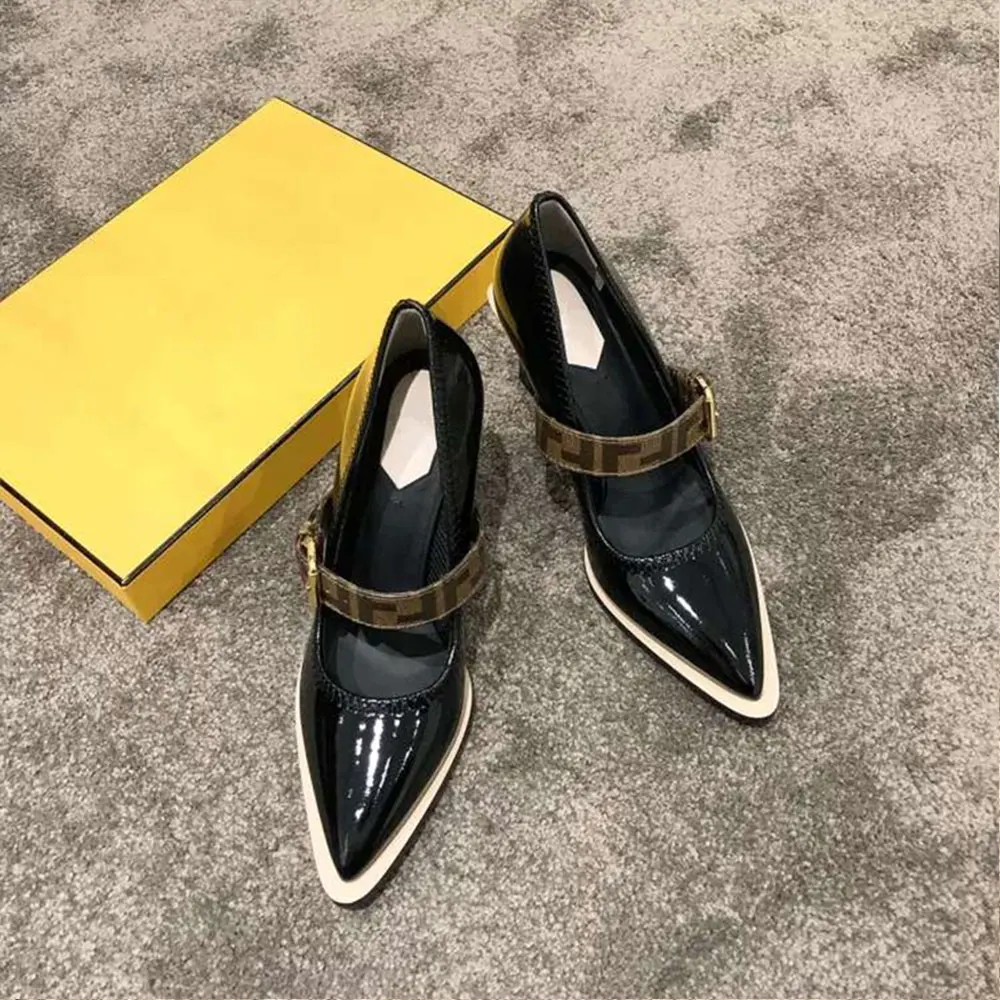 Spring 2020 new women's shoes high heel pointy ladies joker single office | Обувь