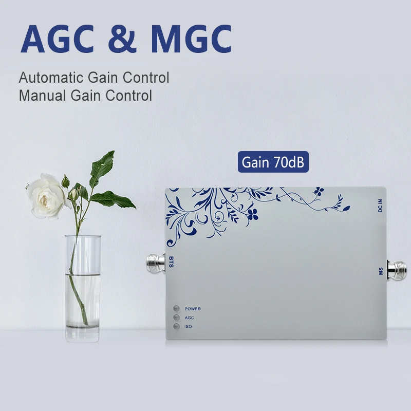 Lintratek усилитель сигнала 850 МГц 75дБ AGC MGC мобильный телефон GSM повторитель 3G сетевой