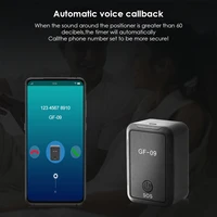 gf09 car gps locator with app remote recording mini anti theft tracking gps tracker voice control real time tracker