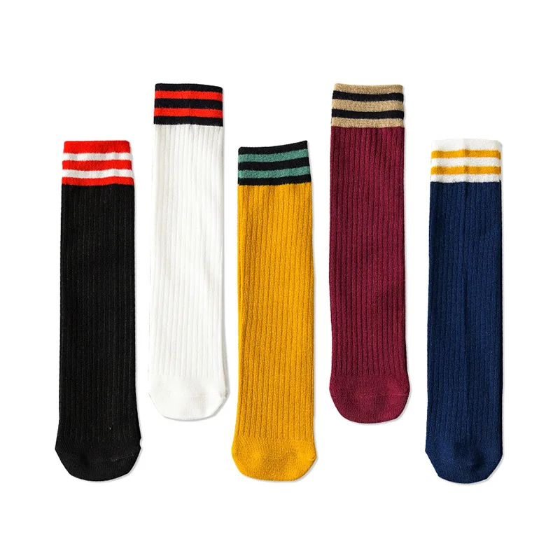 

Jeseca College Style Stripe Socks for Women Autumn Winter Warm Sock Female Harajuku Vintage Streetwear Japanese Kawaii Sock Gift