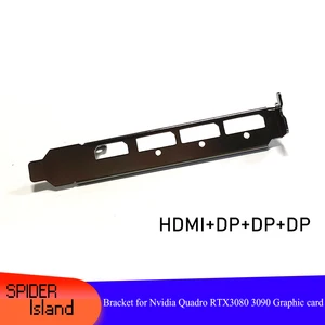 original new bracket for nvidia quadro rtx 3080 graphic card rtx3080 bracket baffle 12cm protection bezel free global shipping
