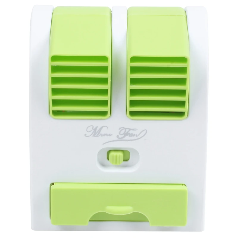 Мини Usb маленький вентилятор охлаждения портативный Настольный двойной