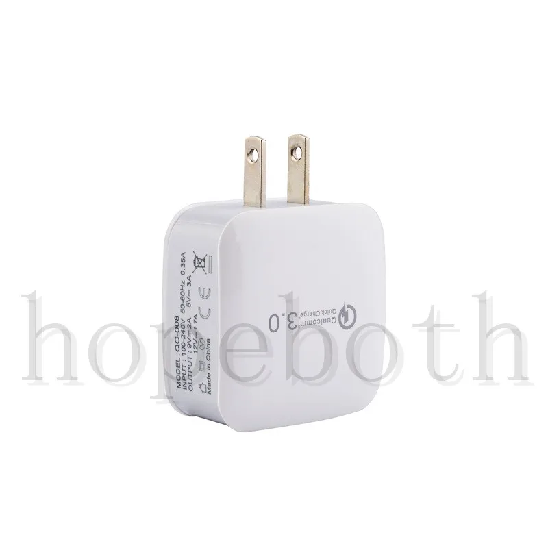 10pcs 18W Quick Charge 3.0 Fast Mobile Phone Charger EU/US Plug Wall USB Adapter for iPhone Samsung Xiaomi Huawei |