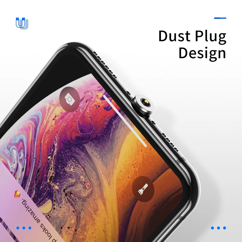1 м магнитное зарядное устройство типа C быстрое USB для huawei P20 Lite samsung Galaxy Note 8 9 A5 A7 2017