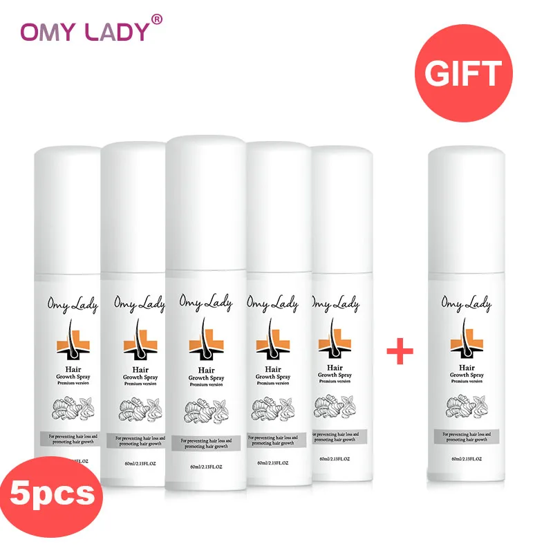 Купить 5 получить 6 OMY LADY против выпадения волос спрей для роста эфирное масло