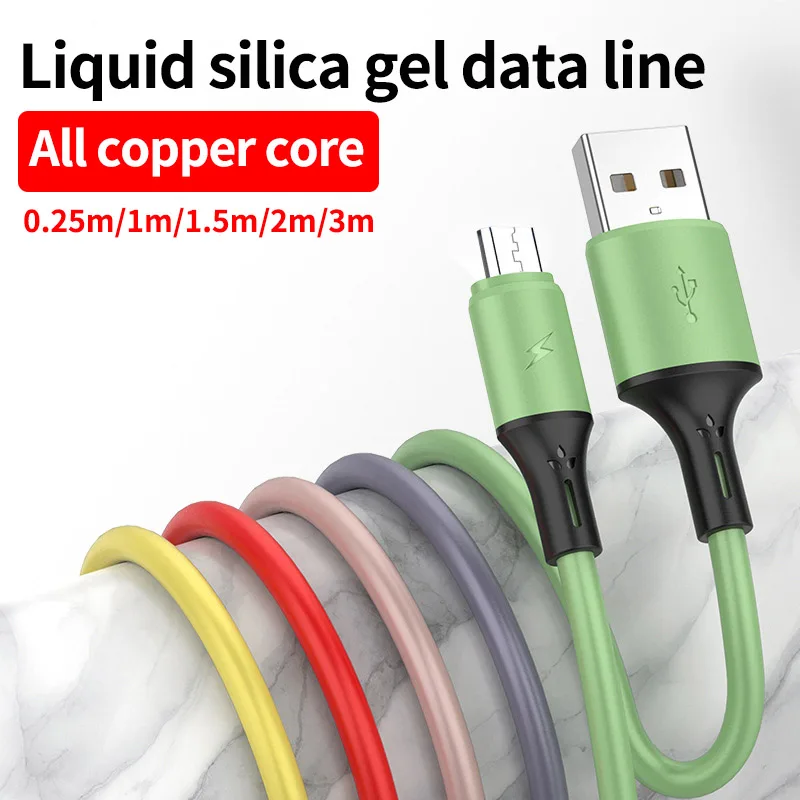 Кабель для быстрой зарядки Olaf 3A Micro USB Type C кабель Samsung Xiaomi Huawei Android шнур передачи