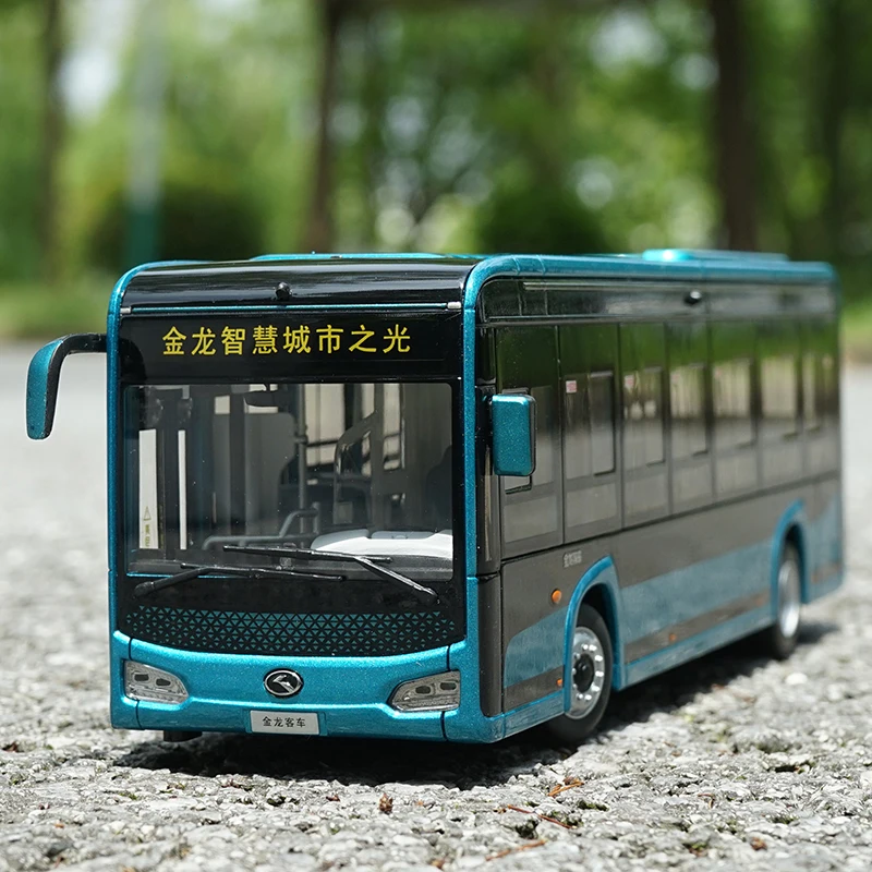 Фото Оригинальная шина Xiamen Jinlong Smart City Light 5G Network XMQ6105G, модель из сплава 1:38 №4