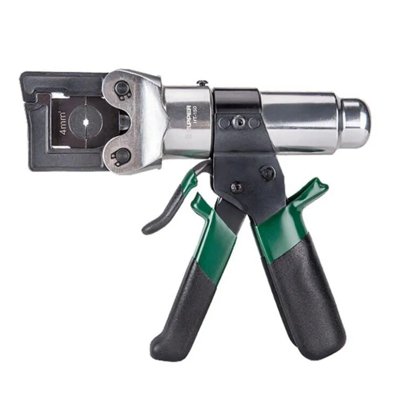 

HT-150 mini hydraulic cable crimping tool (built-in safety system) is suitable for crimping conductors ranging from 4-150mm²