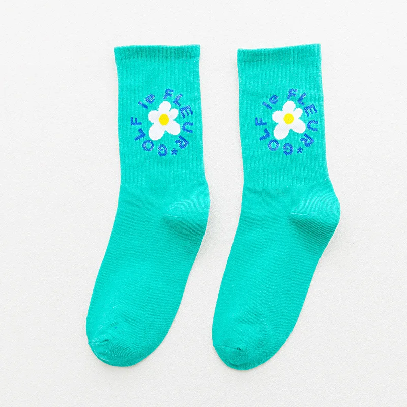 Новинка 2020 года Сезон весна-осень-зима Модные Хлопковые женские носки с