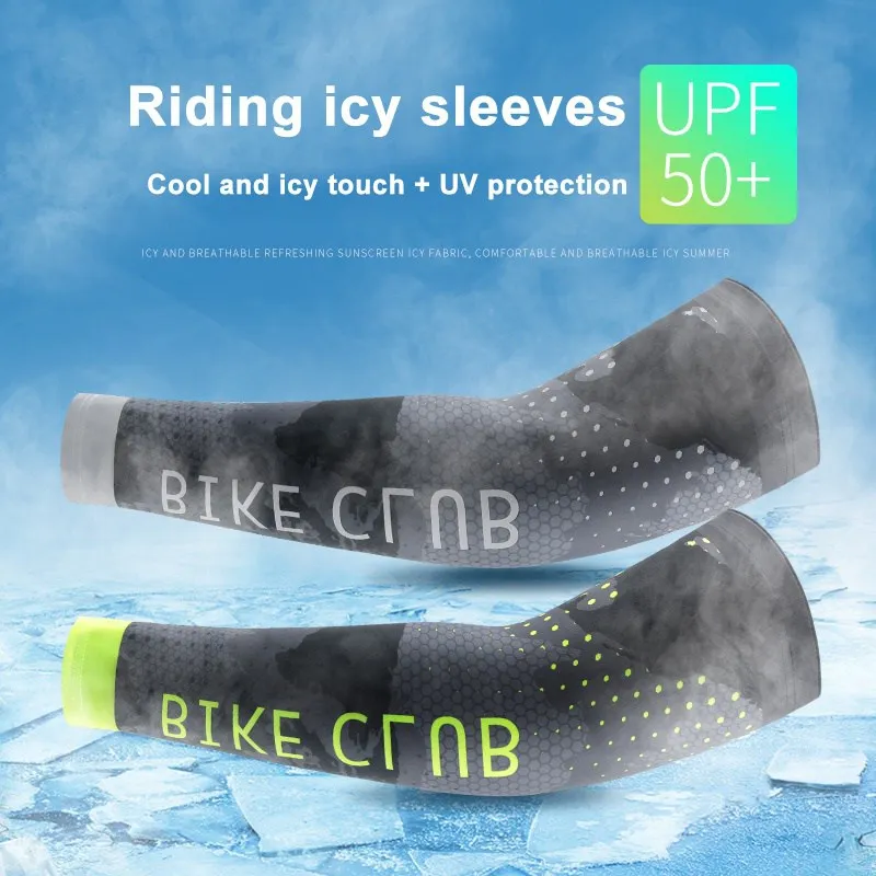 

1pc Compression Sports Arm Sleeve Basketball Cycling Arm Warmer Summer Running Tennis UV Protection Volleyball Bands