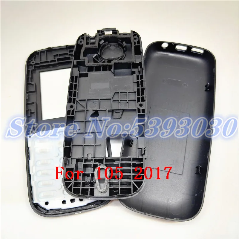 Для Nokia 105 2019 версия 2017 Новинка полный фотографический корпус + задняя крышка