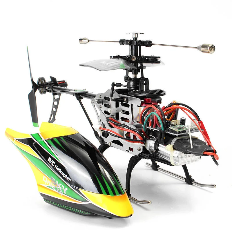 WLtoys V912 бесщеточный двигатель 4CH 2 4G однолезвие винтовой гироскоп дистанционное