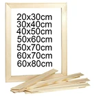 Деревянные рамки для фотографий, 20-80 см