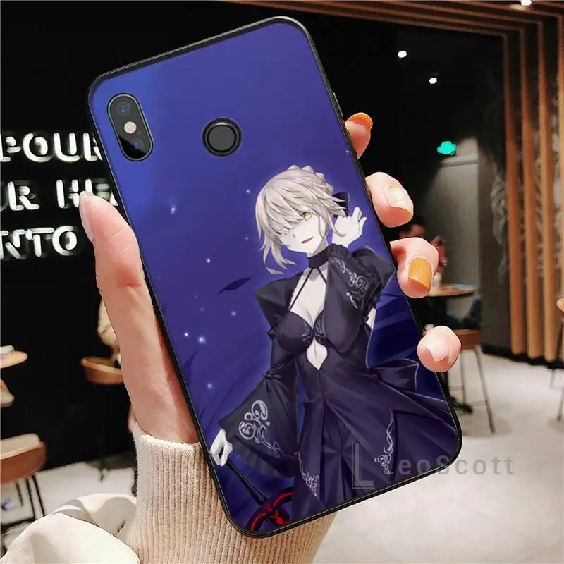 

Fate Series Grand Girl Phone Case For Xiaomi Redmi Note 4 4x 5 6 7 8 pro S2 PLUS 6A PRO