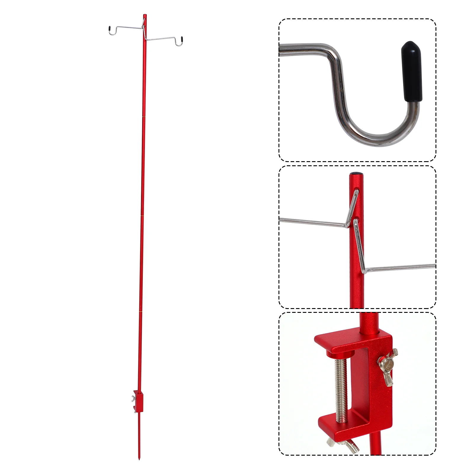 

1 Set Aluminium Alloy Outdoor Camping Lamp Poles Portable Camping Stands