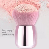 fluffy face powder foundation blush brush soft mushroom head makeup brush chubby cosmetic beauty tools with bag