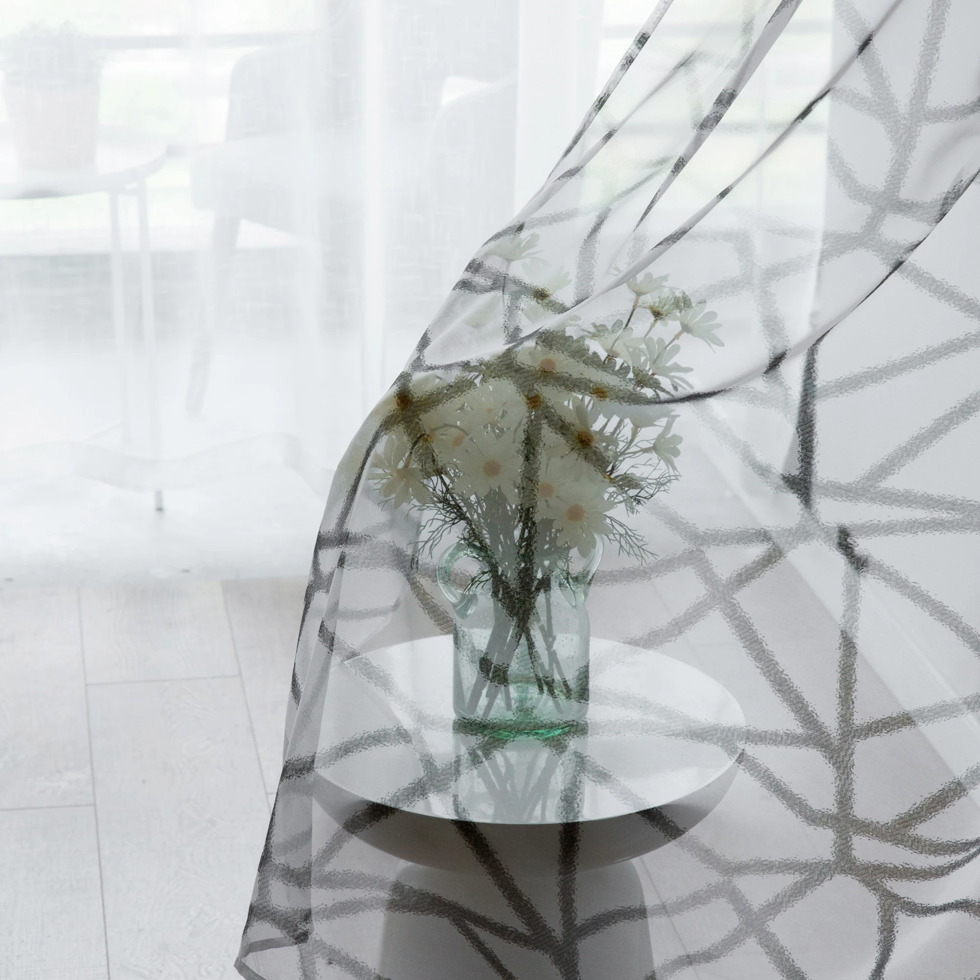 Затемняющие шторы YokiSTG для гостиной спальни несимметричные полосы термоузор