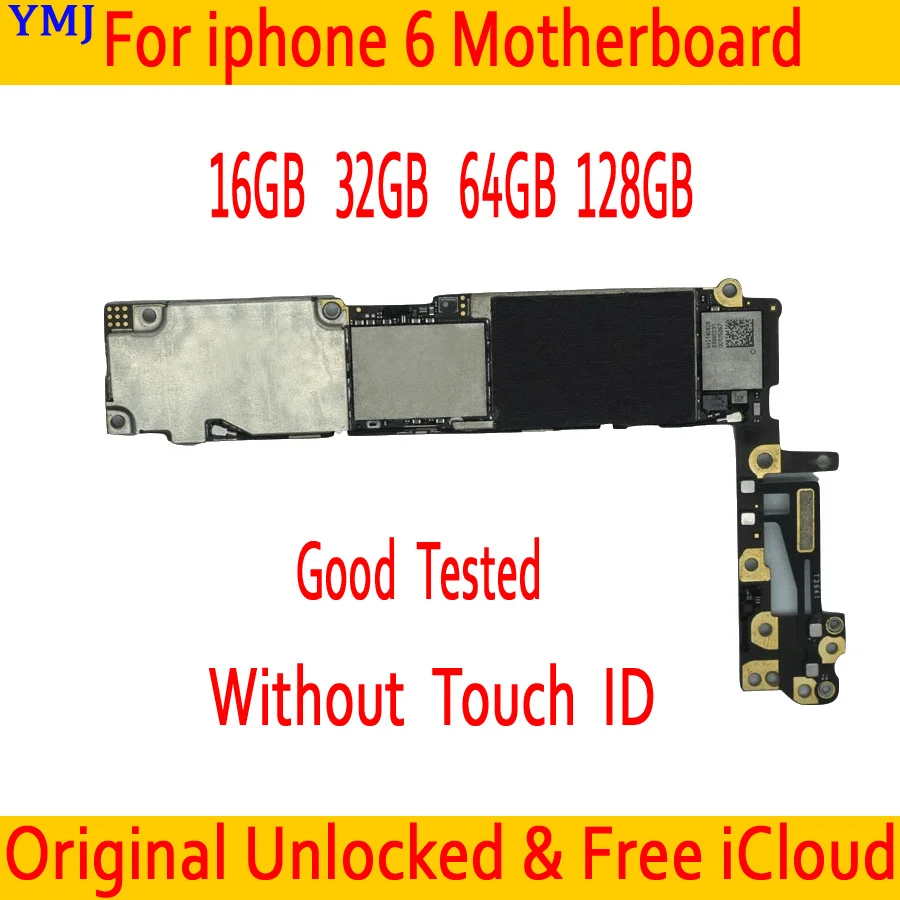 Материнская плата Clean iCloud для iphone 6 без Touch ID оригинальная разблокированная