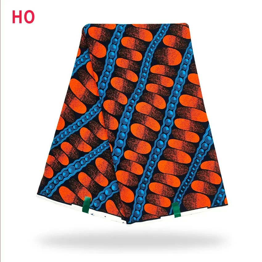

Top quality Ghana Nigerian cotton wax fabrics for Beautiful women dress