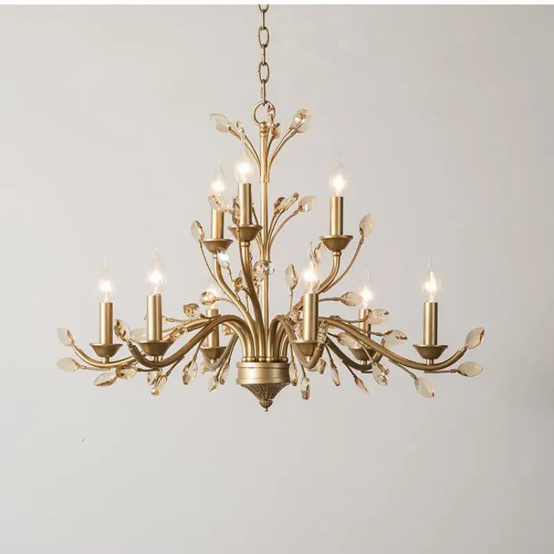 

Dining Room decor Crystal Chandelier Project Lighting villa Led Lights for living Room led chandeliers Lamps Bedroom decor Light
