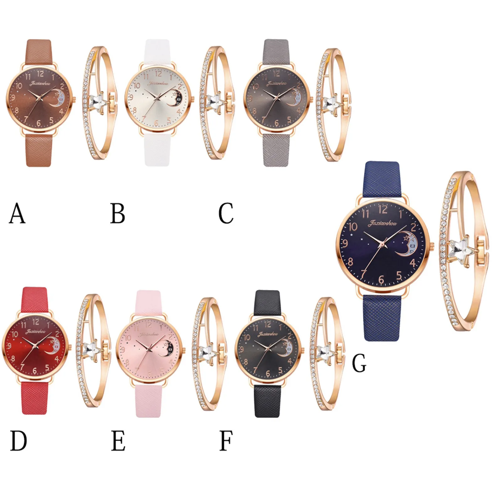 

Sleek Minimalist Fashion With Strap Dial Women's Quartz Watch Gift Watch Casual Women's Watch Romantic Starry Sky Watch